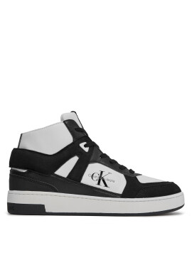 Calvin Klein Jeans Сникърси Basket Cupsole Mid Lth Ml Fad YM0YM00883 Бял - Mera.bg