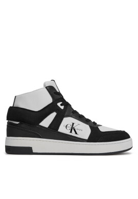 Calvin Klein Jeans Сникърси Basket Cupsole Mid Lth Ml Fad YM0YM00883 Бял - Mera.bg