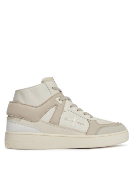 Calvin Klein Jeans Сникърси Basket Cupsole Mid Lth Ml Fad YM0YM00883 Бежов - Mera.bg