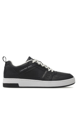 Calvin Klein Jeans Сникърси Basket Cupsole R Lth-Tpu Insert YM0YM00575 Черен - Mera.bg