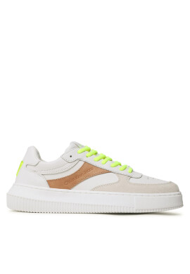 Calvin Klein Jeans Сникърси Chunky Cupsole Gel Backtab Fluo YM0YM00673 Бежов - Mera.bg