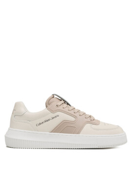 Calvin Klein Jeans Сникърси Chunky Cupsole High/Low Freq YM0YM00613 Екрю - Mera.bg
