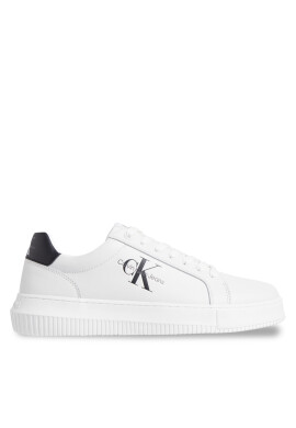 Calvin Klein Jeans Сникърси Chunky Cupsole Monologo YM0YM00681 Бял - Mera.bg