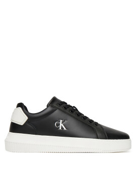 Calvin Klein Jeans Сникърси Chunky Cupsole Ru Patch Lth YM0YM01296 Черен - Mera.bg