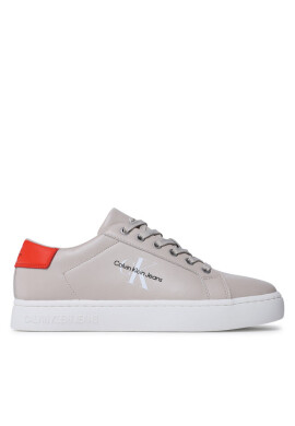 Calvin Klein Jeans Сникърси Classic Cupsole Laceup Low Lth YM0YM00491 Бежов - Mera.bg