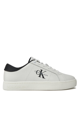 Calvin Klein Jeans Сникърси Classic Cupsole Low Laceup Lth YM0YM00864 Бежов - Mera.bg