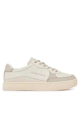 Calvin Klein Jeans Сникърси Classic Cupsole Low Lth Ml Fad YM0YM00885 Бежов - Mera.bg