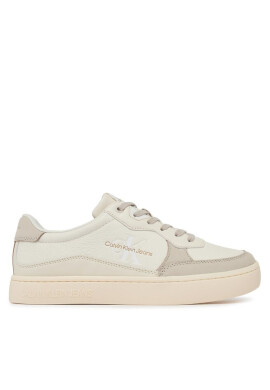Calvin Klein Jeans Сникърси Classic Cupsole Low Lth Ml Fad YM0YM00885 Бежов - Mera.bg