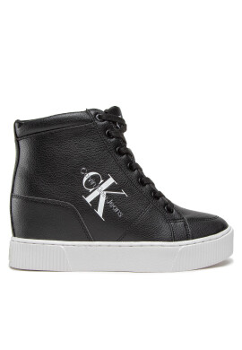Calvin Klein Jeans Сникърси Hidden Wedge Cupsole Laceup YW0YW00771 Черен - Mera.bg