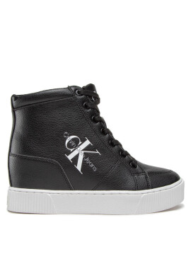 Calvin Klein Jeans Сникърси Hidden Wedge Cupsole Laceup YW0YW00771 Черен - Mera.bg