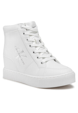 Calvin Klein Jeans Сникърси Hidden Wedge Cupsole Laceup YW0YW00771 Бял - Mera.bg