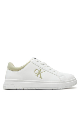Calvin Klein Jeans Сникърси Low Cut Lace-Up Sneaker V3X9-81058-1464 S Бял - Mera.bg