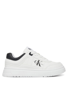 Calvin Klein Jeans Сникърси Low Cut Lace-Up Sneaker V3X9-82090-1355 M Бял - Mera.bg