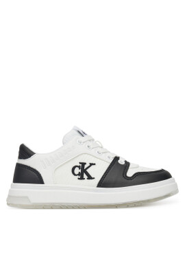 Calvin Klein Jeans Сникърси Low Cut Lace-Up Sneaker V3X9-82093-1697 M Бял - Mera.bg