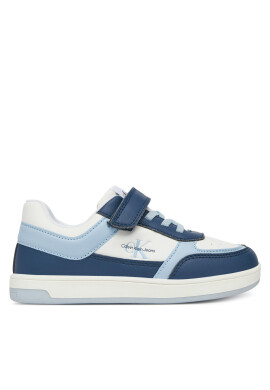 Calvin Klein Jeans Сникърси Low Cut Lace-Up/ Velcro Sneaker V1X9-82078-1355 S Син - Mera.bg