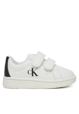 Calvin Klein Jeans Сникърси Low Cut Lace Velcro Sneaker V1X9-82080-1355 M Бял - Mera.bg