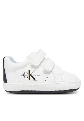 Calvin Klein Jeans Сникърси Low Cut Velcro V0B9-82070-1582 Бял - Mera.bg