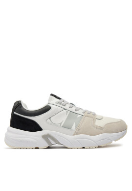 Calvin Klein Jeans Сникърси Retro Tennis Laceup Nbs Lth Mix YM0YM00745 Бял - Mera.bg