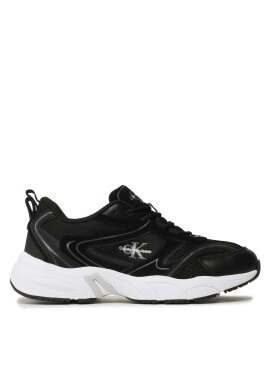 Calvin Klein Jeans Сникърси Retro Tennis Oversized Mesh YM0YM00636 Черен - Mera.bg