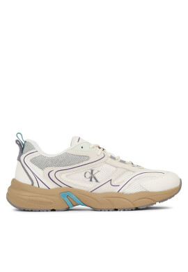 Calvin Klein Jeans Сникърси Retro Tennis Su-Mesh Wn YM0YM00589 Бял - Mera.bg