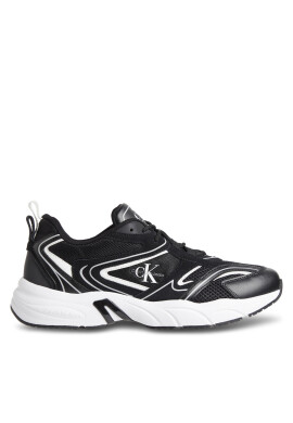 Calvin Klein Jeans Сникърси Retro Tennis Su-Mesh YM0YM00589 Черен - Mera.bg