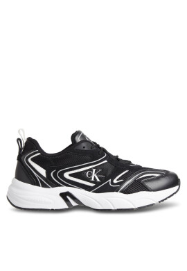 Calvin Klein Jeans Сникърси Retro Tennis Su-Mesh YM0YM00589 Черен - Mera.bg