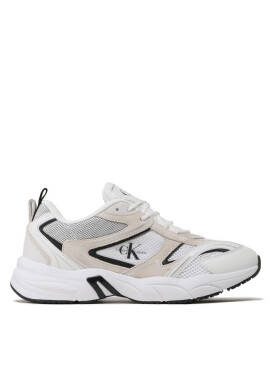 Calvin Klein Jeans Сникърси Retro Tennis Su-Mesh YM0YM00589 Бял - Mera.bg