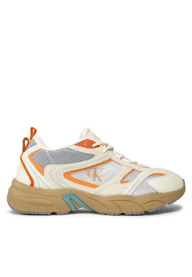 Calvin Klein Jeans Сникърси Retro Tennis Su-Mesh YM0YM00589 Бял - Mera.bg