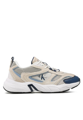 Calvin Klein Jeans Сникърси Retro tennis Su-Mesh YM0YM00589 Бежов - Mera.bg
