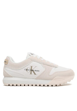 Calvin Klein Jeans Сникърси Toothy Runner Irregular Lines YM0YM00624 Бял - Mera.bg