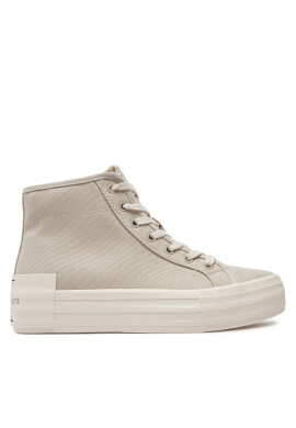Calvin Klein Jeans Сникърси Vulc Flatform Bold Essential YW0YW01031 Бежов - Mera.bg