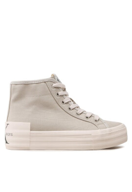 Calvin Klein Jeans Сникърси Vulc Flatform Bold Essential YW0YW01031 Бежов - Mera.bg