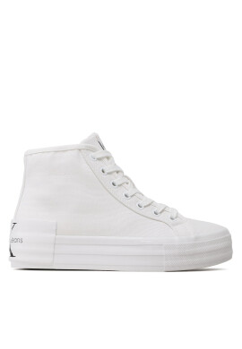 Calvin Klein Jeans Сникърси Vulc Flatform Bold Essential YW0YW01031 Бял - Mera.bg