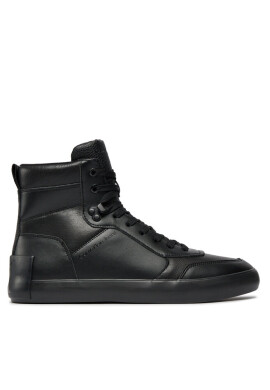 Calvin Klein Jeans Сникърси Vulc Mid Laceup Lth In Lum YM0YM00872 Черен - Mera.bg