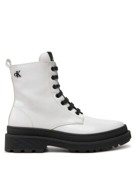 Calvin Klein Jeans Туристически oбувки Lace-Up Bootie V4A5-81031-1453 S Бял - Mera.bg