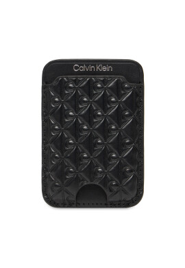 Calvin Klein Калъф за кредитни карти Aop Leather Magnetic Card Case LV04F1100G Черен - Mera.bg