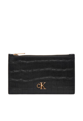 Calvin Klein Калъф за кредитни карти Ck Croc 6 Cc Cardcase LV04F1094G Черен - Mera.bg