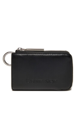 Calvin Klein Калъф за кредитни карти Embossed Logo K60K612441 Черен - Mera.bg