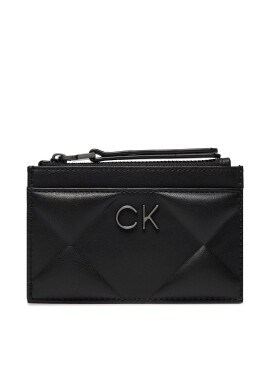 Calvin Klein Калъф за кредитни карти Re-Lock Quilt Cardholder K60K611372 Черен - Mera.bg