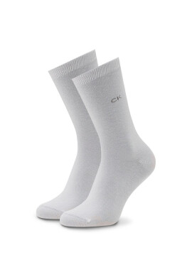Calvin Klein Комплект 2 чифта дълги чорапи дамски 701218769 White 002 - Mera.bg