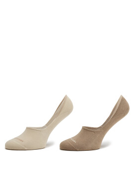 Calvin Klein Комплект 2 чифта терлик дамски 701218771 Beige Combo 007 - Mera.bg