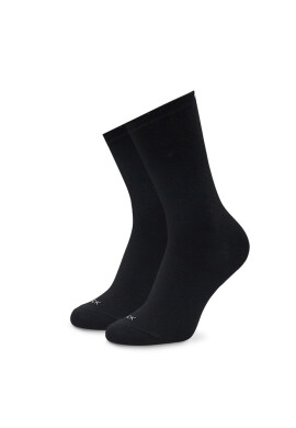 Calvin Klein Комплект 4 чифта дълги чорапи дамски 701219852 Black 002 - Mera.bg