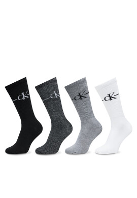 Calvin Klein Комплект 4 чифта дълги чорапи дамски 701229454 Цветен - Mera.bg