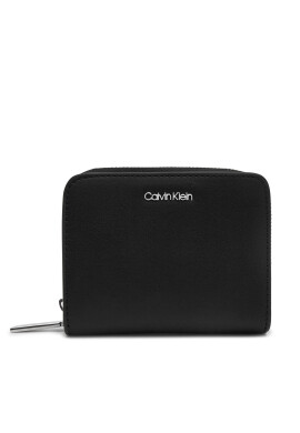 Calvin Klein Малък дамски портфейл Ck Must Medium Zip Around Wallet K60K611937 Черен - Mera.bg