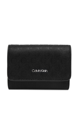Calvin Klein Малък дамски портфейл Ck Must Small Trifold_Mono K60K612939 Черен - Mera.bg