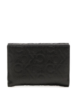 Calvin Klein Малък дамски портфейл Ck Must Trifold Sm/Emb Mono K60K610951 BAX - Mera.bg