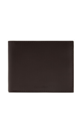 Calvin Klein Мъжки портфейл Ck Premium Trifold 10Cc W/Coin K50K512849 Кафяв - Mera.bg