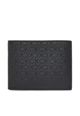 Calvin Klein Портфейл Ck Sleek Trifold 10Cc W/Coin K50K512865 Черен - Mera.bg
