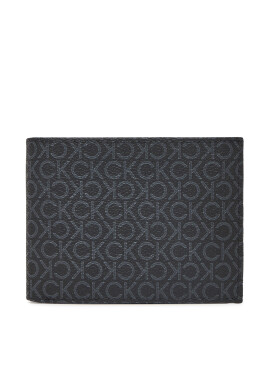 Calvin Klein Мъжки портфейл Classic Mono Trifold 10Cc W/Coin K50K512855 Черен - Mera.bg