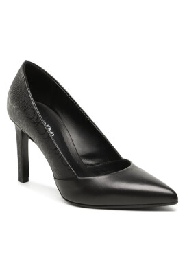 Calvin Klein Обувки на ток Ess Stiletto Pump 90 - Epi Mn Mx HW0HW01737 Ck Black BEH - Mera.bg
